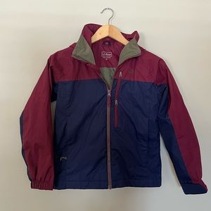 L.L.Bean Full Zip Hooded Jacket Kids S 8